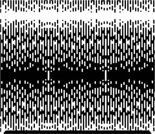 Vista 19 de HTV con estampado de día en blanco y negro (19.66 x 36 pulgadas), tablero de ajedrez B&W