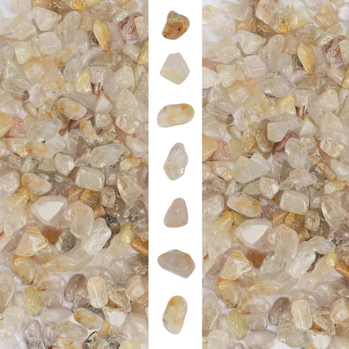 Vista 17 de gemshan Chips de amatista de 2 libras de cristal triturado natural a granel de 0.276 in a 0.354 in, piedra de cristal curativo para acuario, jarrón
