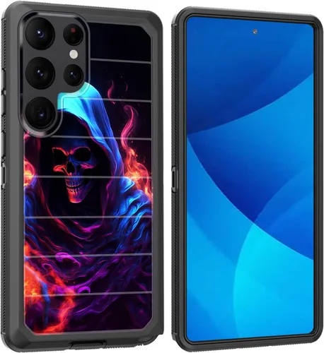 Vista 11 de Funda para Galaxy A15 5G, cuerpo completo, protección contra caídas, a prueba de polvo, resistente de 3 capas, militar, resistente, duradera