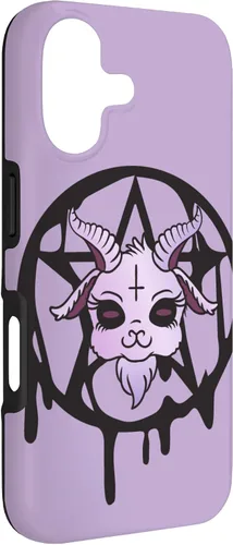 Vista 3 de Anime Aesthetic Baphomet Pentagram Pastel Goth Case for iPhone 17