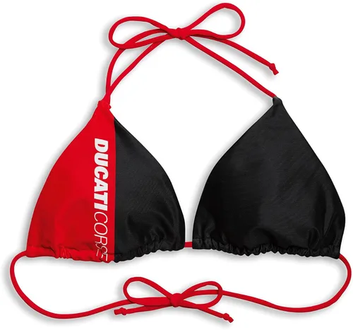 Vista 2 de Ducati Top y parte inferior de bikini Corse Race Logo para mujer