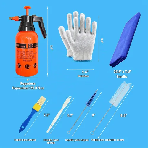 Vista 7 de Bolsa de limpieza de aire acondicionado, Bolsa de limpieza de aire acondicionado, Bolsa de limpieza de aire acondicionado, Bolsa de servicio de aire