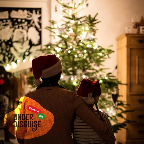 Vista 8 de Under Disguise Papá Noel y elfo para hombre
