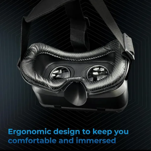 Vista 4 de Kiiroo VR Headset for Phone - Optimized for VR Content - for iPhone, Android & Windows - Fits 5.5"-7.2" Devices - Glasses-Friendly - 40mm HD Resin