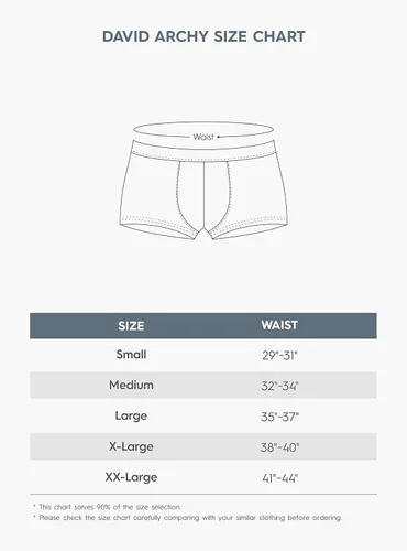 Vista 7 de DAVID ARCHY Calzoncillos bóxer para hombre, paquete de ropa interior sin costuras, bolsa de soporte suave sin bragueta