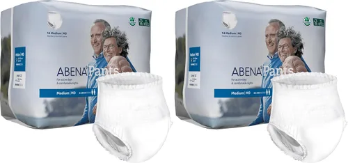 Vista 8 de Abena Pants Light - Ropa interior protectora premium, nivel 0, (talla mediana a grande) M, 14