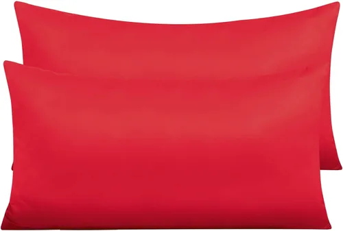 Vista 11 de NTBAY Fundas de almohada de satén con cremallera para cabello y piel, juego de 2 fundas de almohada estándar de lujo con cremallera oculta, 20 x 26