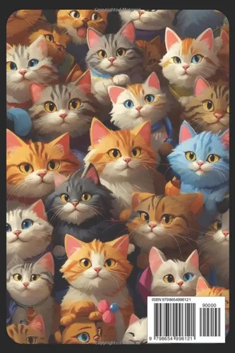 Vista 2 de sketch notebook for cats lover 6*9 inch (15,24cm*22,86cm) 120 pages Drawing notebook