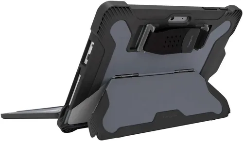 Vista 3 de Targus SafePort (THD491GL) - Funda resistente para Microsoft Surface Go 2 y Surface Go con soporte manos libres, protección contra caídas de grado