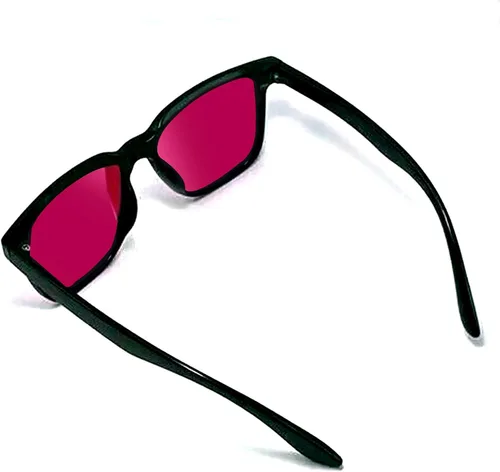 Vista 4 de Lentes de doble cara rojos/verdes de la capa de los vidrios ciegos del color ambos uso al aire libre/interior (ES032)