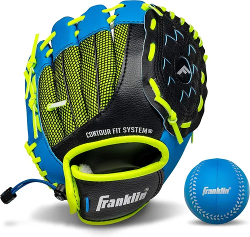 Vista 15 de Guantes Franklin Sports con agarre, para T-ball (9.0 pulgadas)