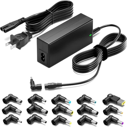 Vista 8 de Belker Adaptador de CA de 45W Cargador de Portátil para Dell Hp Acer Asus Lenovo Toshiba Portátiles Ultrabooks Chromebooks para Dell Hp Acer Asus