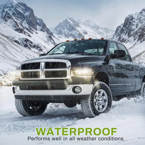 Vista 5 de AUTOSAVER88 Montaje de faros delanteros compatible con Dodge Ram 1500 1994-2001/1994-2002 Dodge Ram 2500 3500 (sin DRL)