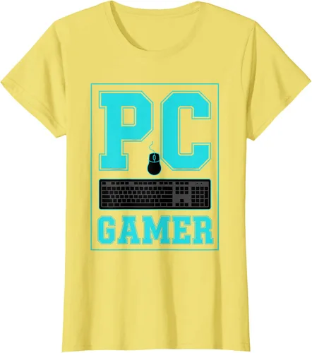 Vista 79 de PC Gamer Gaming Teclado Ratón Esports Computer Fan Camiseta