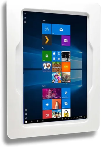 Vista 13 de Funda de acrílico VESA antirrobo para tableta Microsoft Surface Go con montaje en pared (superficie Go 1/2/3/4, negro)