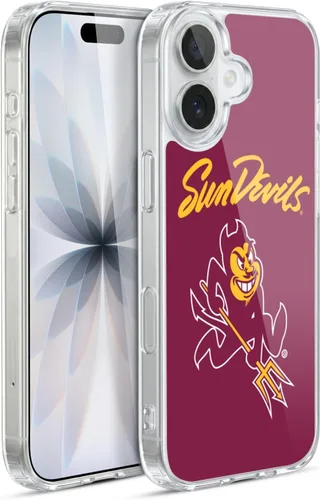 Vista 72 de Head Case Designs Funda de gel ASU Camou con licencia oficial de la Universidad Estatal de Arizona [protección de grado militar] compatible