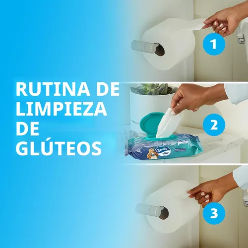 Vista 6 de Charmin Toallitas desechables, 160 toallitas en total (4 paquetes de 40)