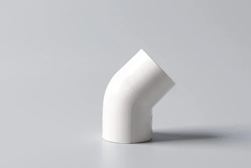 Vista 4 de Rainbow Dream Codo de tubo de PVC de 45 grados de 1 pulgada - 10 paquetes, blanco