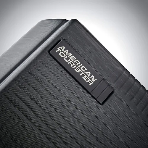 Vista 7 de American Tourister Stratum XLT - Equipaje rígido, extensible con ruedas giratorias, Negro azabache), 122711