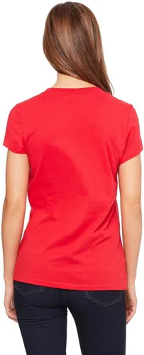 Vista 2 de Bella 6005 - Camiseta de manga corta con cuello en V para mujer