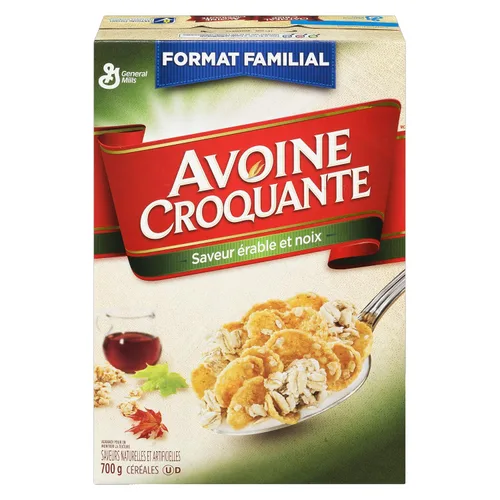 Vista 6 de Oatmeal Crisp Cereal con sabor a nuez de arce, 24.69 oz {Importado de Canadá}