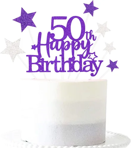 Vista 38 de Decoración brillante para tarta de primer cumpleaños feliz con estrella, adornos personalizados para tarta de 1 cumpleaños, decoraciones de fiesta