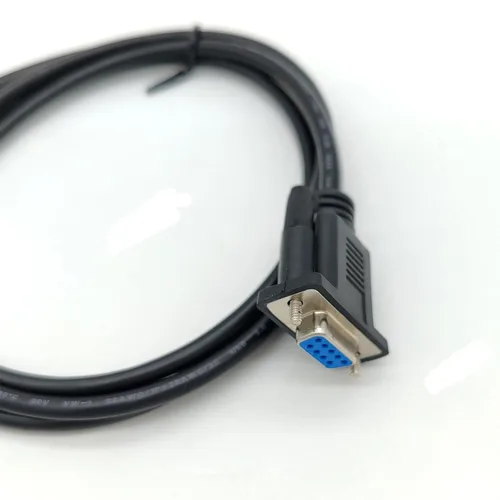 Vista 4 de Puerto USB de impresión de puerto B macho a DB9 hembra RS232 Cable serie DB9 a USB tipo B Transmisión de datos Cable adaptador de impresora 6.6 ft