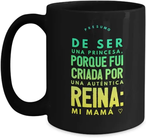Vista 5 de Taza de Cafe Mama Vaso, taza de café divertidas, tazas personalizadas, taza de café inspiradoras, taza con mensajes positivos., 11onza