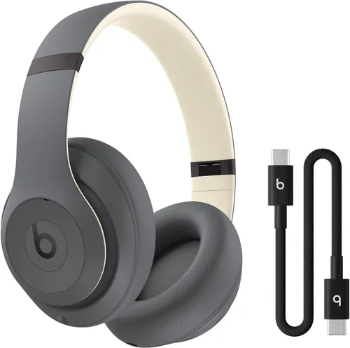 Vista 9 de Beats Studio Pro - Auriculares inalámbricos Bluetooth con cancelación de ruido con cable de carga USB-C (20 cm) - Negro mate