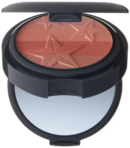 Vista 3 de Almay Paleta de rubor, maquillaje facial, polvo de alto pigmento, rubor inteligente de sombra, hipoalergénico, coral 030, 0.32 onzas