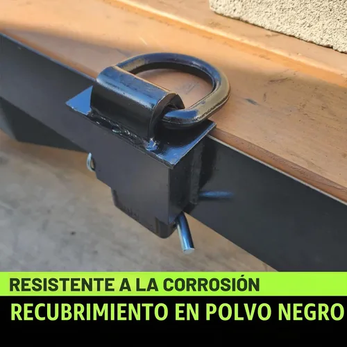 Vista 5 de UMIRO - Anclaje de amarre con anilla en D de bolsillo de estaca, resistente de 12,000 libras, extraíble, con pasador de enganche, para camiones