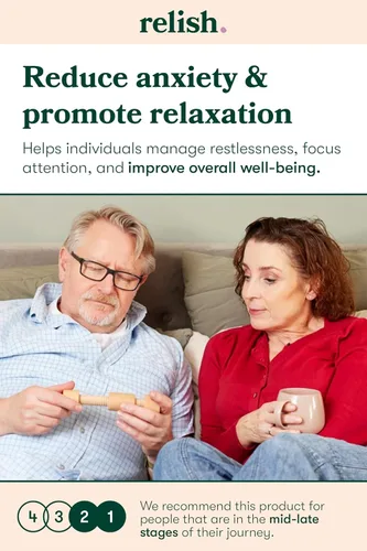 Vista 2 de Relish - Juguetes Fidget para adultos, juego de juguetes de madera Fidget Widget - Productos sensoriales de Alzheimer y demencia, actividades