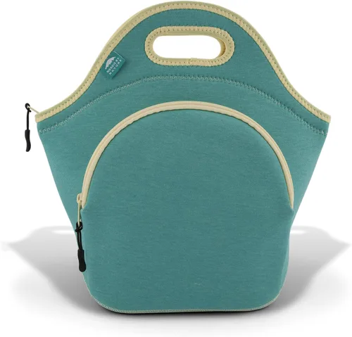 Vista 22 de Loncheras para mujeres y loncheras para niños, lonchera aislada de alta calidad, neopreno extra grueso, sensación de algodón suave, costuras de alta