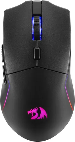 Vista 9 de Redragon M730 Ratón para juegos RGB con cable, 10000 DPI ligero ratón óptico con 6 botones programables, software compatible con carpetas de teclas