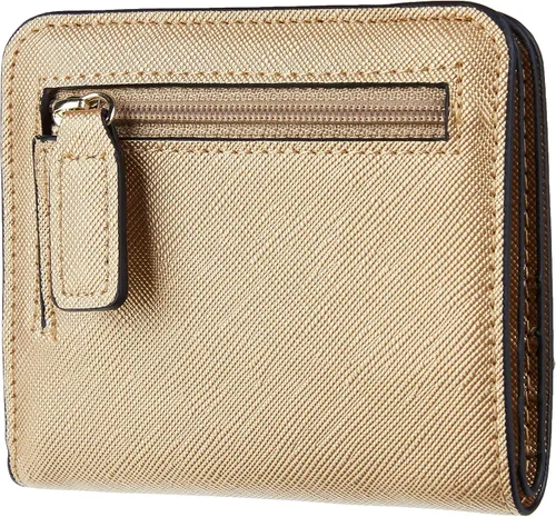 Vista 5 de Toughergun - Cartera de cuero genuino de lujo para mujer con cierre Rfid y ventana de identificación