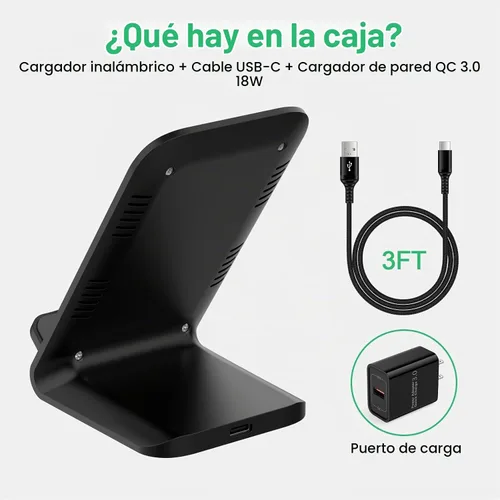 Vista 5 de Almohadilla de carga inalámbrica Android de 15 W Samsung S25 FE Cargador Pad Estación de carga inalámbrica Soporte inalámbrico Carga rápida