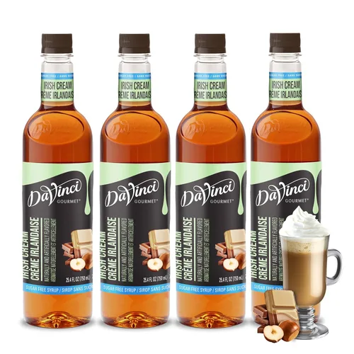 Vista 66 de DaVinci Gourmet - Jarabe de nueces de macadamia sin azúcar, 25.4 onzas líquidas (paquete de 4)