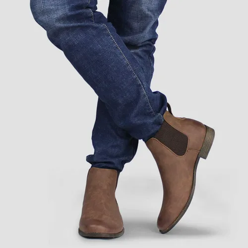 Vista 6 de Hawkwell - Botines Chelsea de estilo casual para hombre