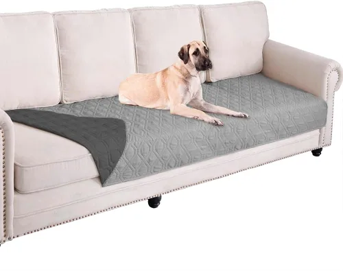Vista 98 de Ameritex Manta Impermeable Reversible Cubierta para Cama de Perro Manta para Mascotas para Muebles Cama Sofá Sillón