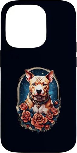 Vista 16 de Funda estilo vintage para iPhone XS Max Pitbull Dog Tattoo Art Vintage Old School