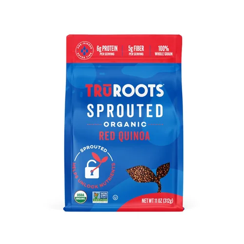 Vista 6 de TruRoots Arroz integral germinado orgánico, 14 onzas (paquete de 1)