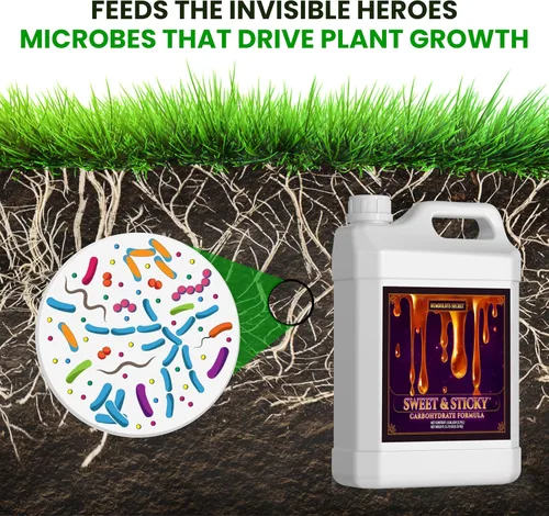 Vista 9 de Humboldts Secret Sweet & Sticky - Fuente de energía con carbohidratos y sacáridos - Mejora el aroma y el sabor de las plantas - Tierra para macetas