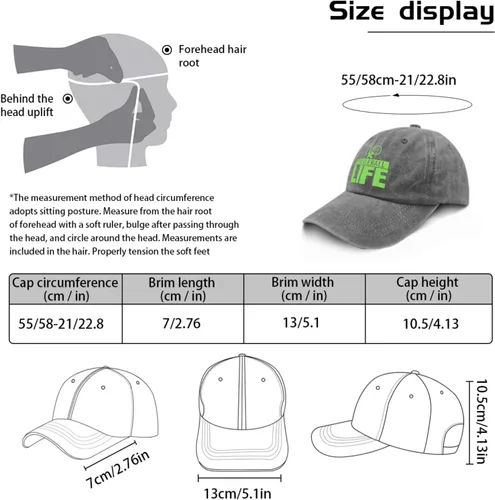 Vista 3 de devor Baseball Caps Pickleball Life Baseball Caps for Men Funny Caps Adjustable