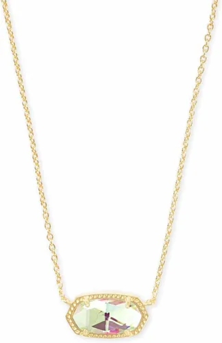 Vista 74 de Kendra Scott - Collar Elisa con dije para mujer, joyería de moda, chapado en oro de 14 quilates
