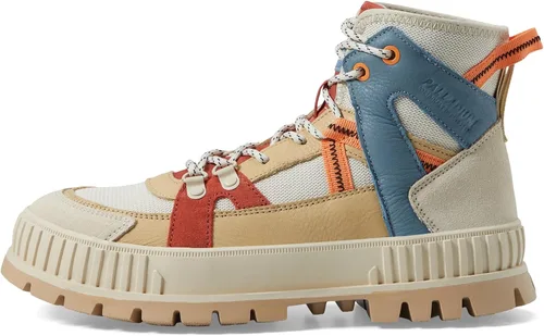Vista 4 de Palladium Mujer Pallashock Outcity, leche de almendras
