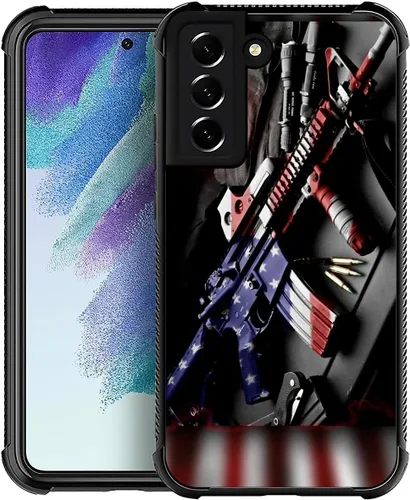 Vista 16 de Funda compatible con Samsung Galaxy S22, diseño de elefantes africanos, diseño increíble a prueba de golpes, antiarañazos, carcasa trasera