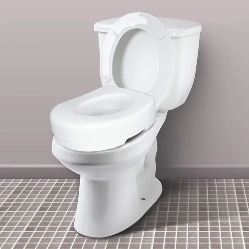 Vista 2 de Asiento para el inodoro levantado Carex, B302C0, 1, 1