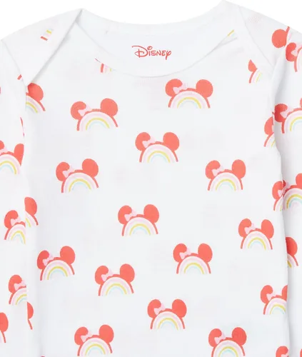 Vista 4 de Tienda Essentials Disney para bebés niñas Marvel Star Wars Body de princesa de manga larga paquete de 5