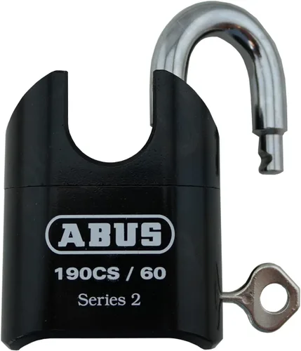 Vista 3 de ABUS Candado de combinación de acero sólido de alta seguridad 190CS/60, grillete cerrado