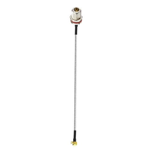Vista 3 de BINGFU MCX macho a N hembra 7.87 pulgadas Pigtail RG402 Coaxial Jumper Cable Adaptador Convertidor para Aplicaciones RF Radio SDR Radio Amateur